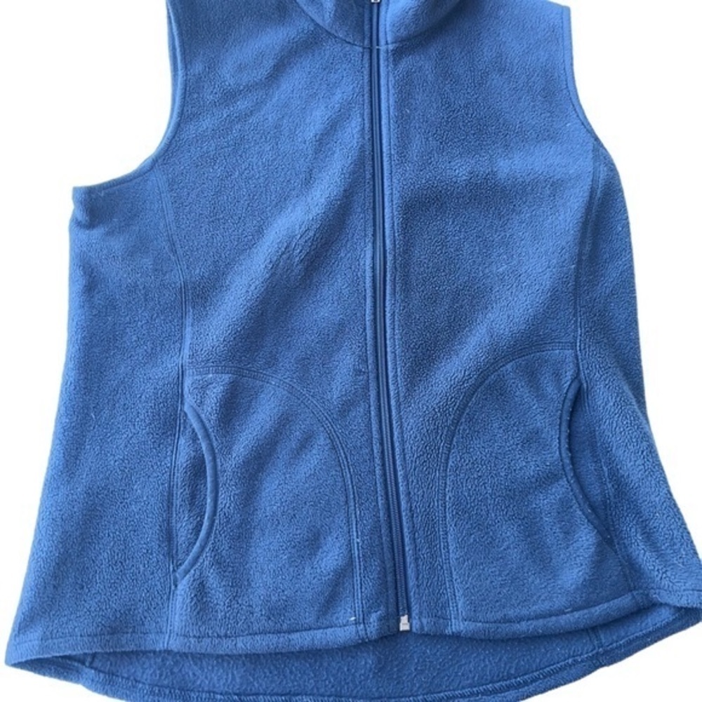 Men's Blue Fleece Vest